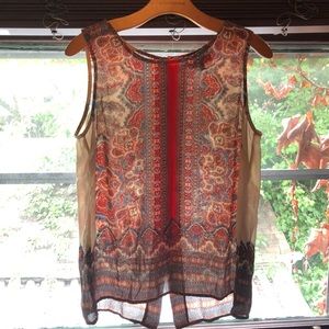 Simple Decision Sleeveless Tunic